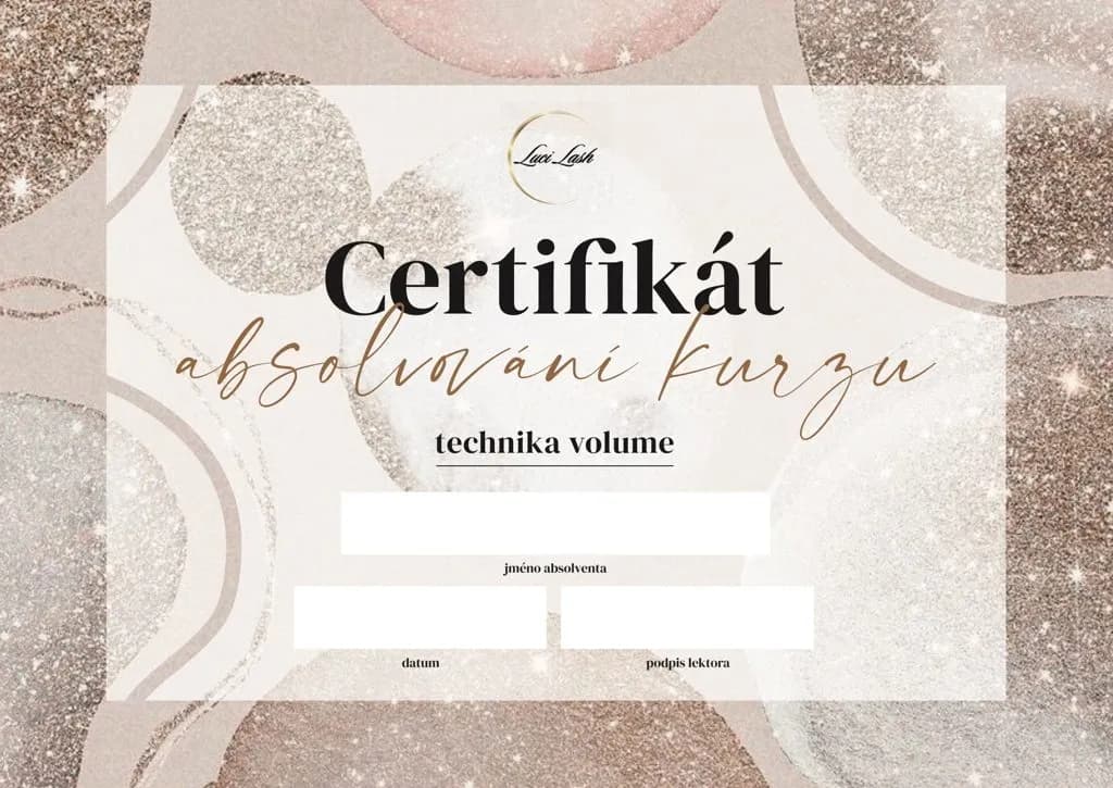 Ukázka certifikátu 2